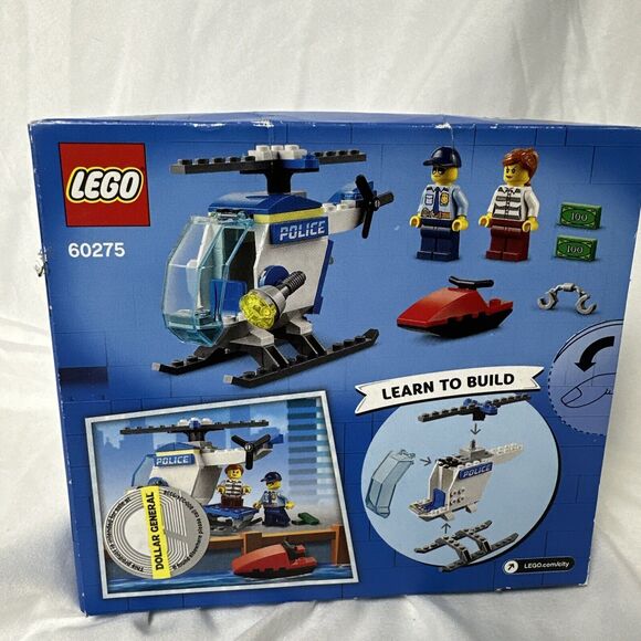 Lego‎ City 60275 Police Helicopter Building Toy Retired 2021 Set- New Sealed Box - Picture 3 of 8